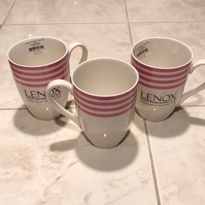 🥂sale🥂Group of 3 lenox mugs looking for new home